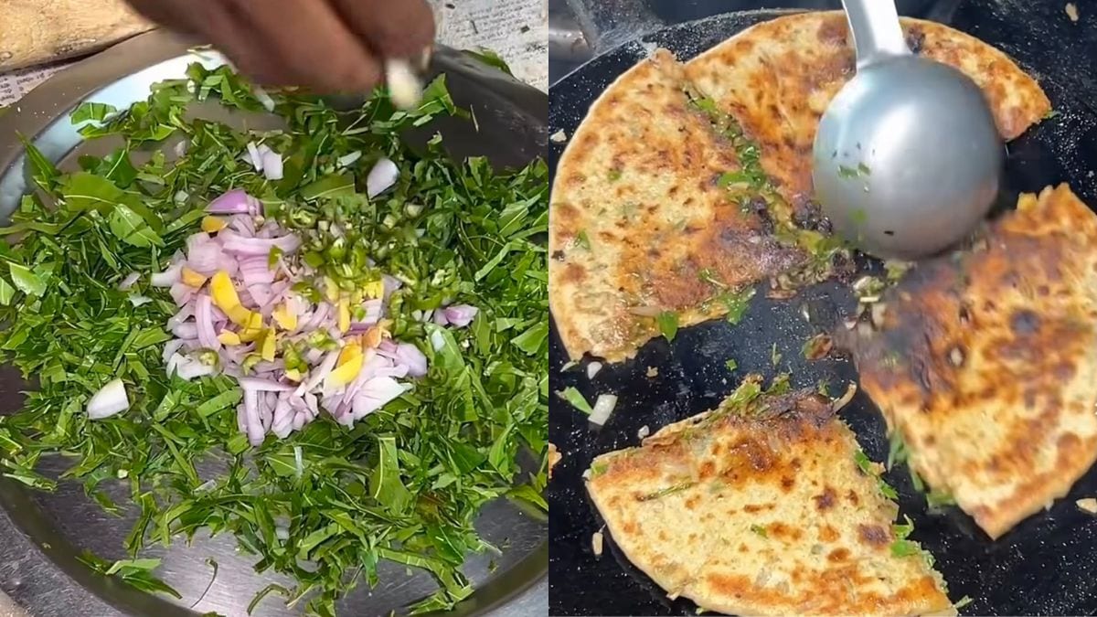 Video: Agra Food Vendor Makes Neem Paratha, Internet Cannot Believe It Is Real