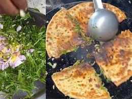 Video: Agra Food Vendor Makes Neem Paratha, Internet Cannot Believe It Is Real