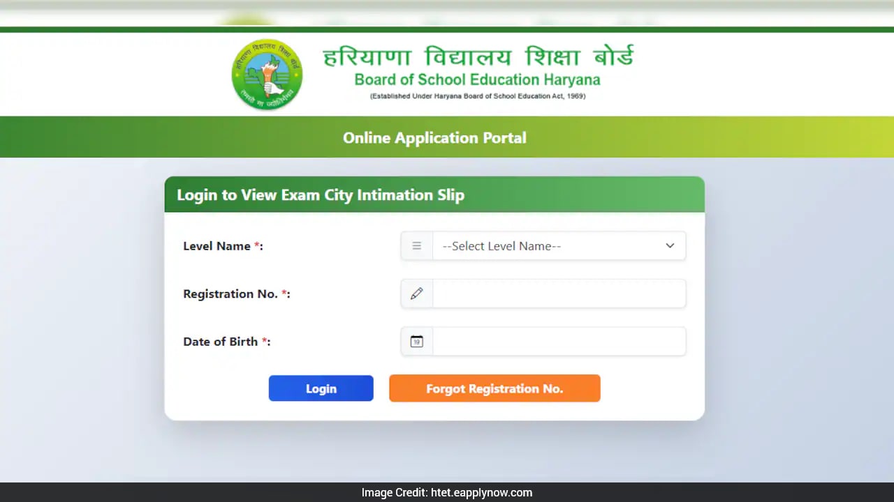 Haryana Teacher Eligibility Test 2026 City Intimation Slip Out, Exams On July 4-5