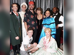 Taylor Swift And Travis Kelce Laugh, Cheer And Clap During Broadway Date Night At Oh, Mary!&nbsp;