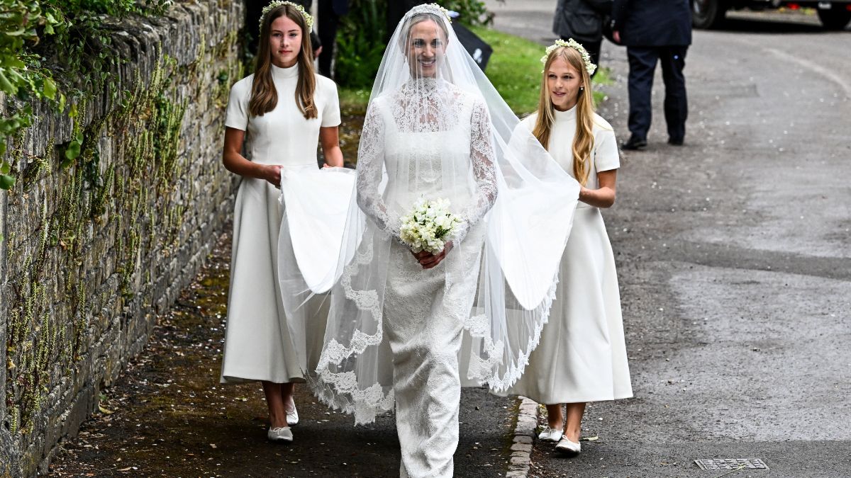 Peter Phillips married Harriet Sperling, a NHS nurse. Peter Phillips married Harriet Sperling, a NHS nurse.