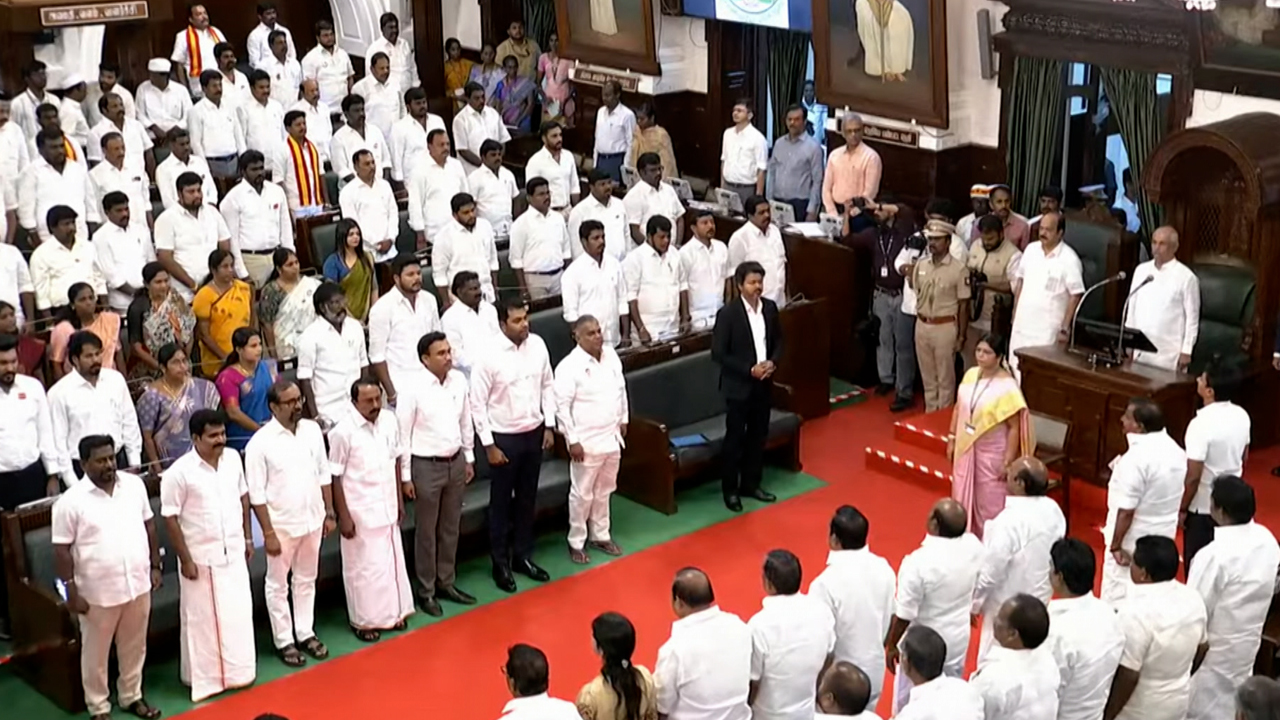 Tamil Anthem First In Tamil Nadu Assembly, National Anthem Sparks Questions
