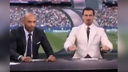 Watch: Zlatan Ibrahimovic, Thierry Henry Replicate Norway's "Viking Row" Celebration On-Air
