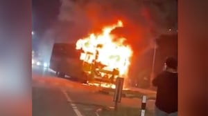 Sleeper Bus Catches Fire In Andhra Pradesh, 35 Passengers Escape Unhurt