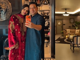 Inside Director Ahmed Khan's Mumbai Home With Versace Decor, MF Husain Art