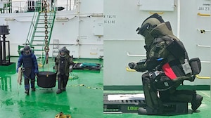 Inside Indian Navy's High-Risk Mission To Remove Missile Warhead From Tanker