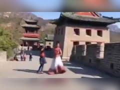 Indian Performs Garba At Great Wall Of China, Chinese Embassy Spokesperson Shares Video