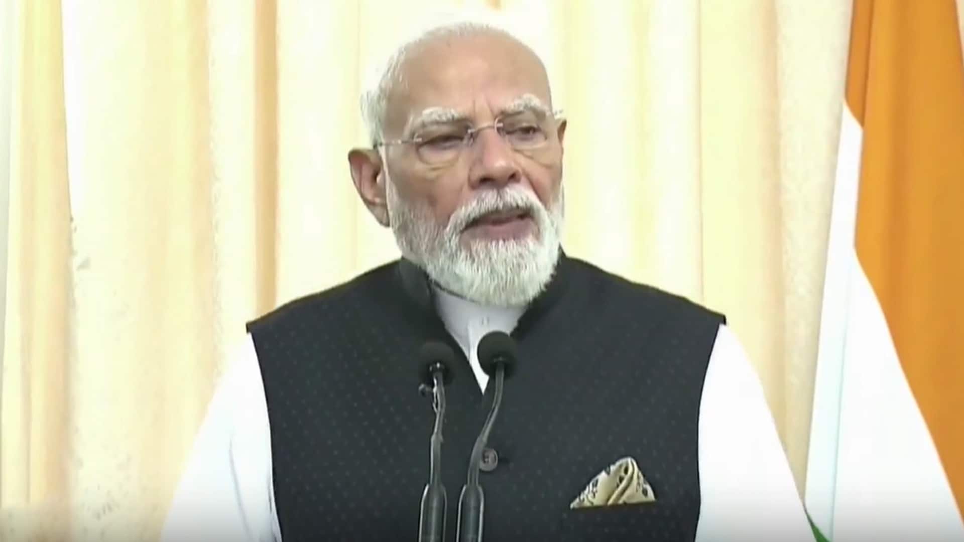 Seychelles Honours PM Modi With 'Guardian Of The Blue Horizon' Title