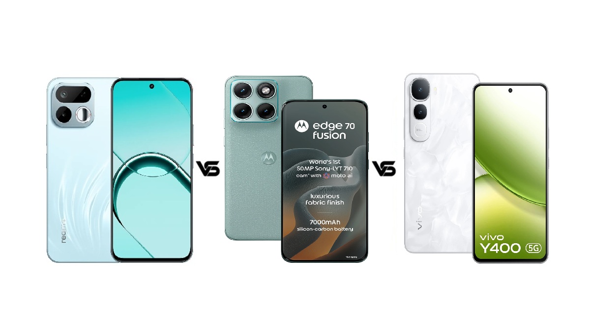 Realme 16T 5G vs Motorola Edge 70 Fusion vs Vivo Y400 5G: जानें कौन सा रहेगा बेस्ट?