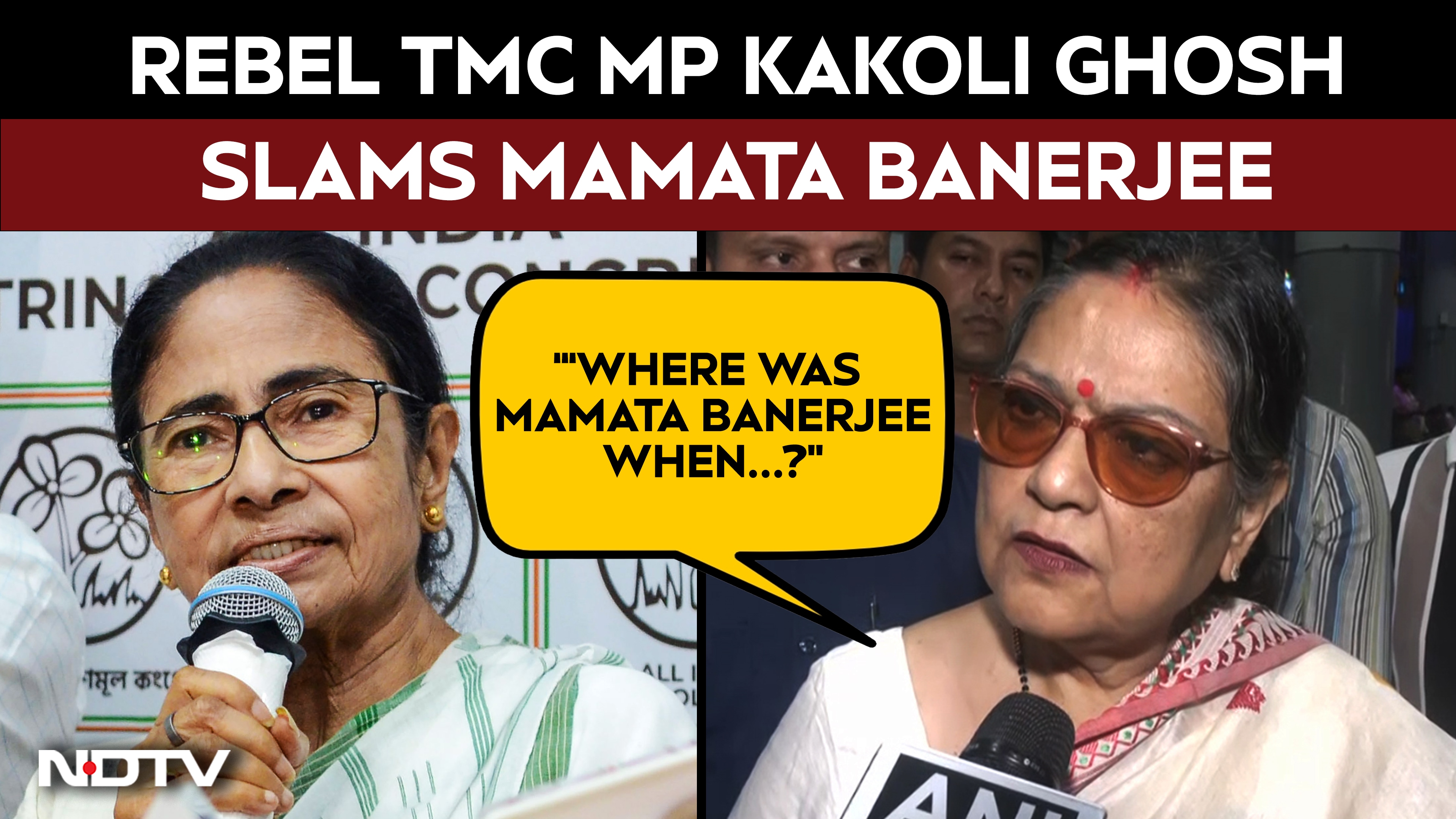 Rebel TMC MP Asks: “Where Was Mamata Banerjee When Bribes Were Demanded?”