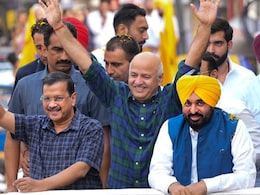 At Municipal Poll Win Rally, Arvind Kejriwal Seeks Support For Bhagwant Mann 2.0
