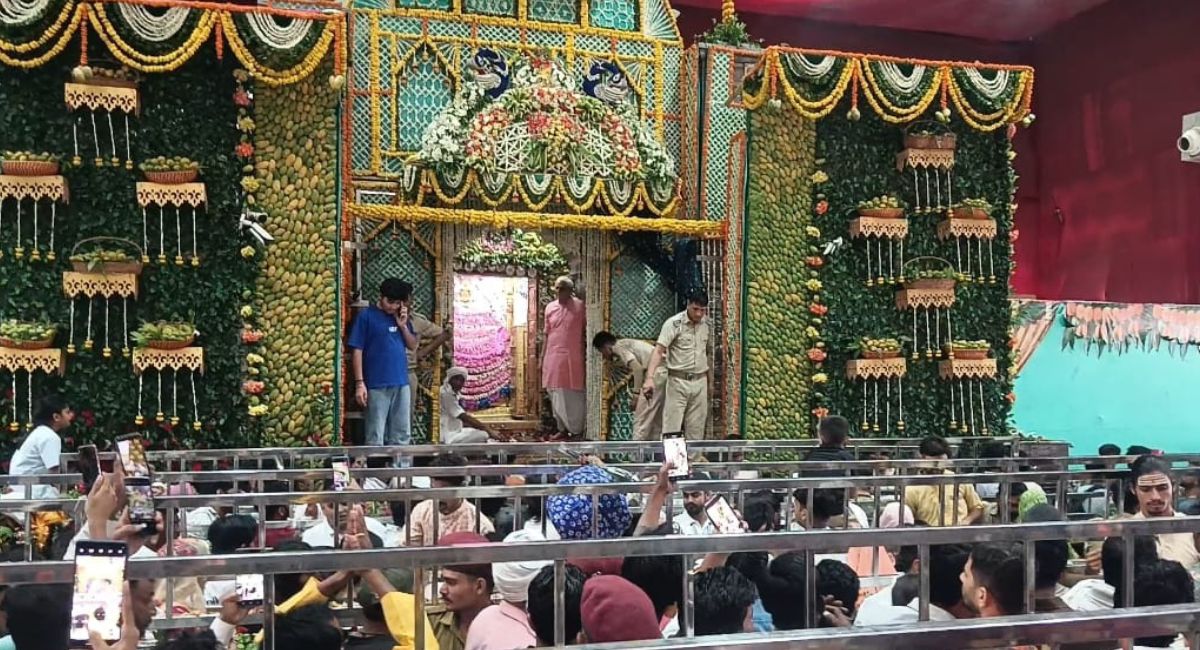 न‍िर्जला एकादशी पर खाटूश्‍यामजी में भारी भीड़, दर्शन में लग रहें 3 घंटे; रींगस रोड पर नो ह्वीकल जोन