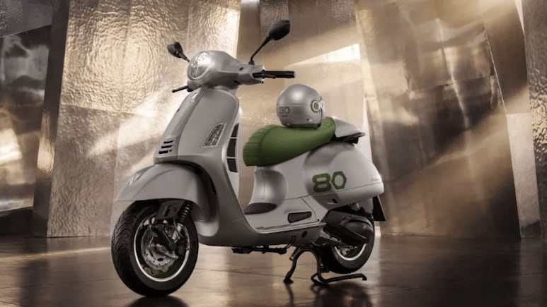 New Vespa Edizione Ottantesimo Celebrates 80th Anniversary In Style