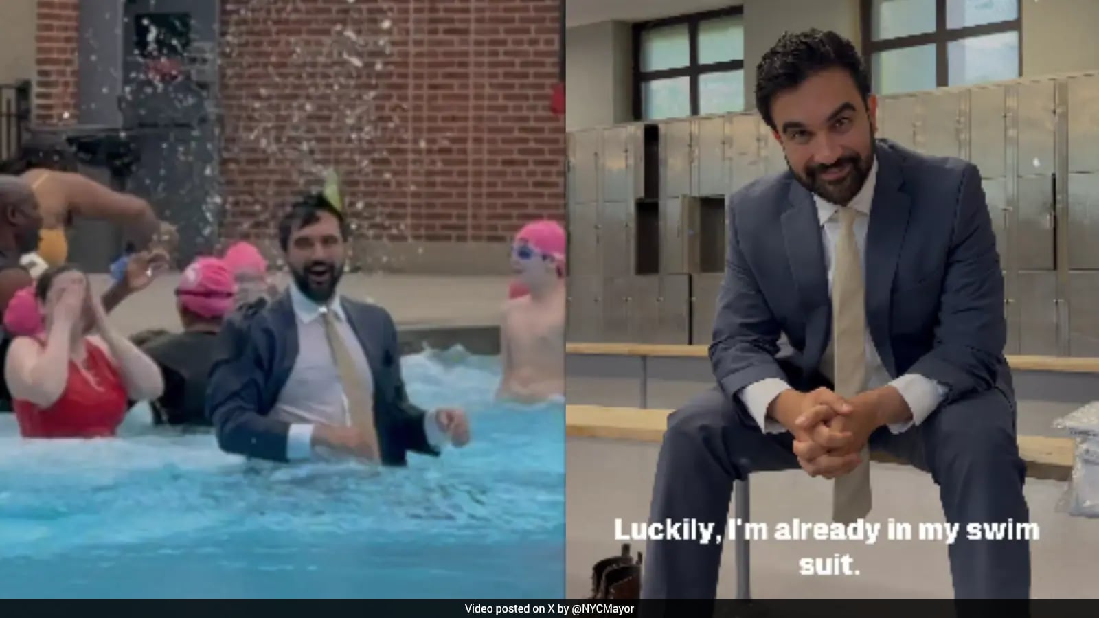 “I Just Assumed”: Zohran Mamdani Defends Swimming Pool Dress Code Violation