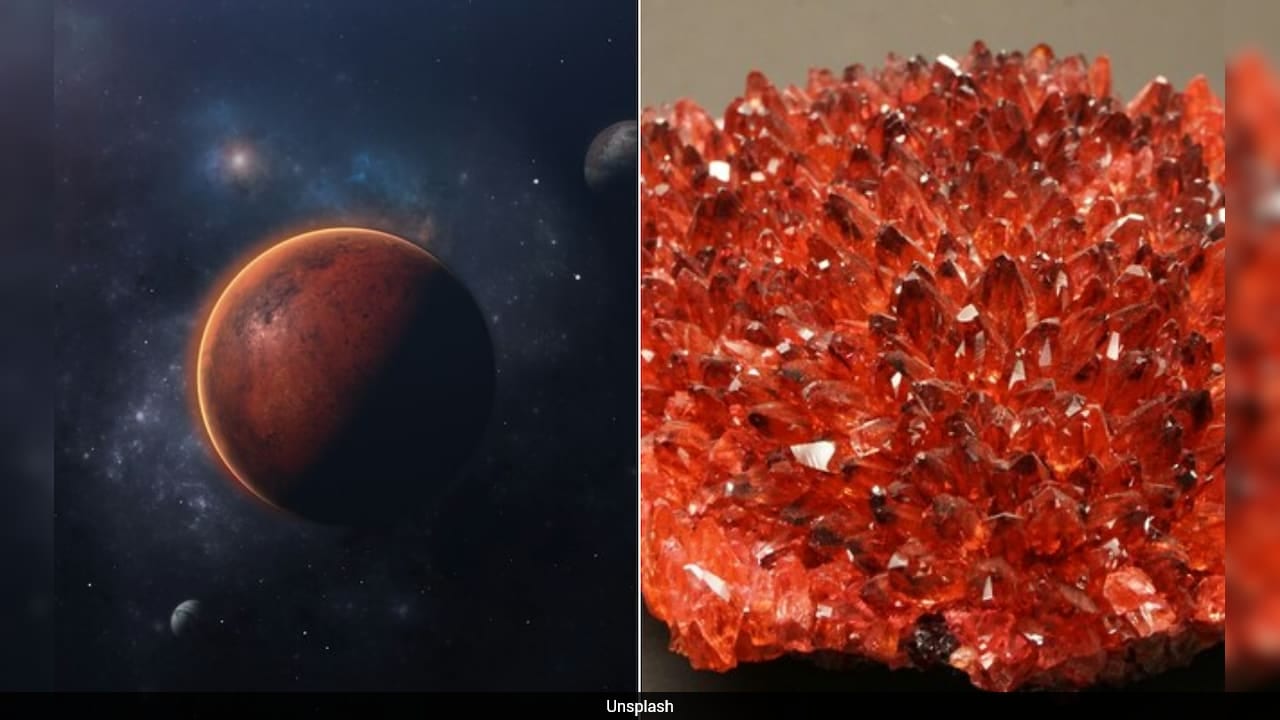 Garnet mineral discovered in Martian meteorite, offering clues to planet's geological past