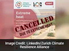 Event On Climate Change Cancelled Due To Extreme Heat In London