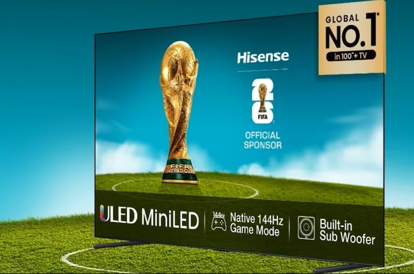 Dolby Vision IQ आणि 144Hz डिस्प्लेसह Hisense चे स्मार्ट TV भारतात उपलब्ध