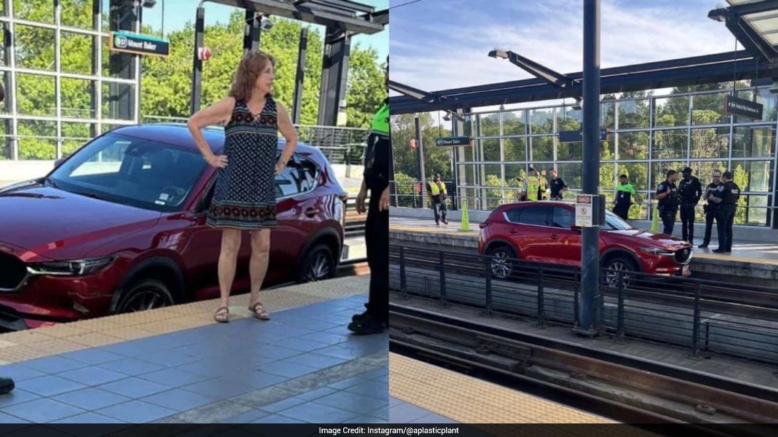 Watch: US Woman, 70, Drives Car On Elevated Rail Track Following GPS ...