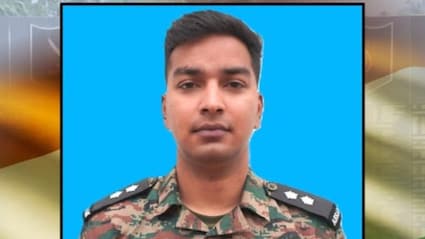जम्मू कश्मीर में आंतकियों के सर्च ऑपरेशन में लेफ्टिनेंट शहीद, राजौरी में खाई में गिर गए थे