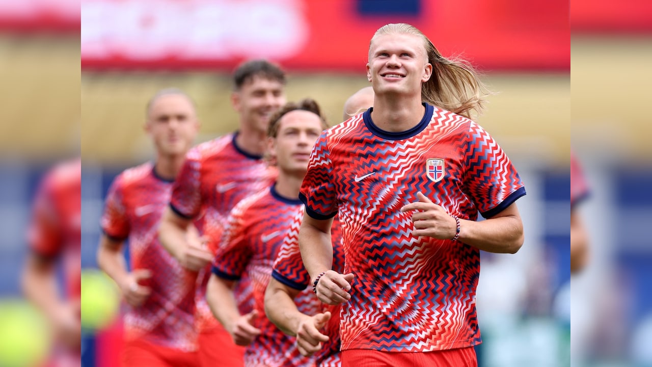 Norway Coach Hails Erling Haaland, Calls Him "Powerhouse" Ahead Of Ivory Coast Clash