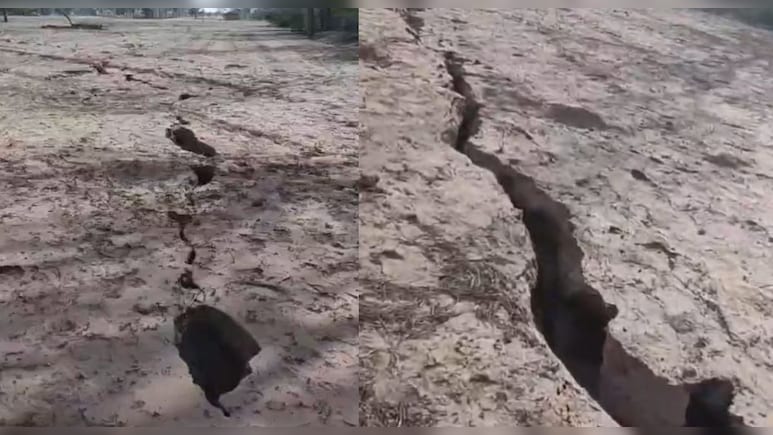 बीकानेर में फटी जमीन, समा गया एक टैंकर पानी; रहस्&zwj;य बरकरार&nbsp;