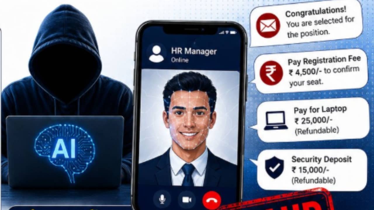 AI Interview से सावधान! ट्रेनिंग फीस या लैपटॉप के नाम पर न दें किसी को पैसे, NCIB ने बताया कैसे रहें सेफ