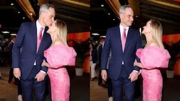 Reese Witherspoon And Billionaire Boyfriend Oliver Haarmann Shared A Rare PDA Moment At The Elle Premiere In NYC