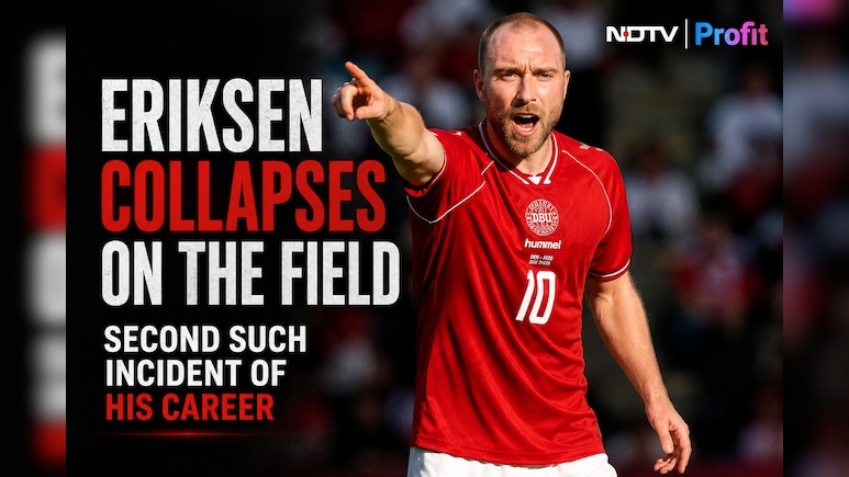 Eriksen Collapses Again On Field, Five Years After Cardiac Arrest