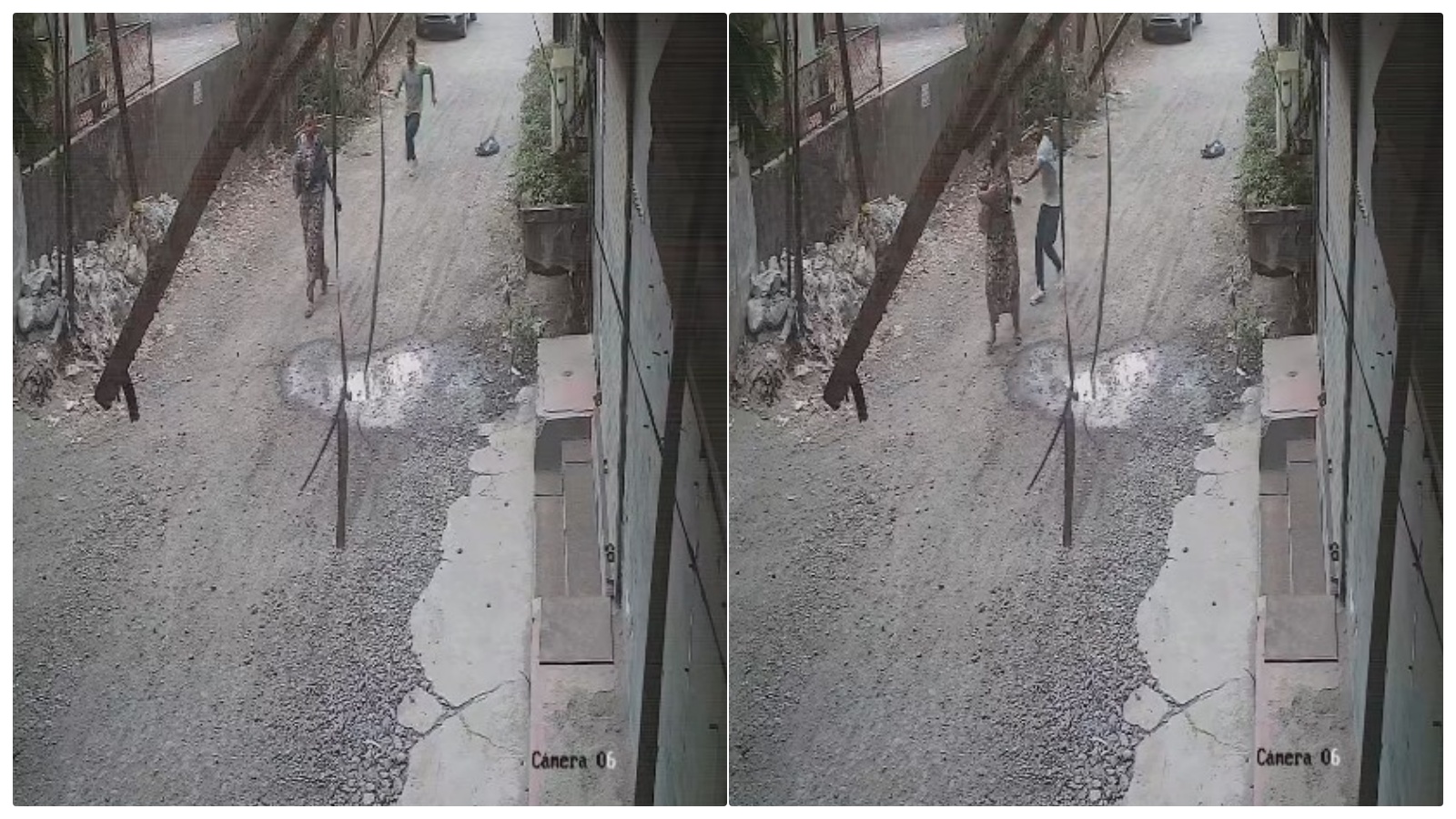 गर्दन दबोची, चपरासी ने सड़क पर धारदार हथियार से कलेक्टर ऑफिस की महिला कर्मचारी पर किए वार, खौफनाक वीडियो
