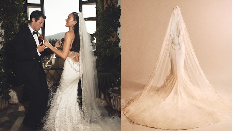 25,000 Feathers, 480,000 Beads: Making Of Dua Lipa's Chanel Bridal Ensemble For Her Italy Wedding To Callum Turner