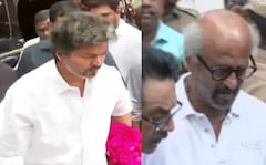 Tamil Nadu Chief Minister Vijay, Rajinikanth Pay Last Respects To K Bhagyaraj