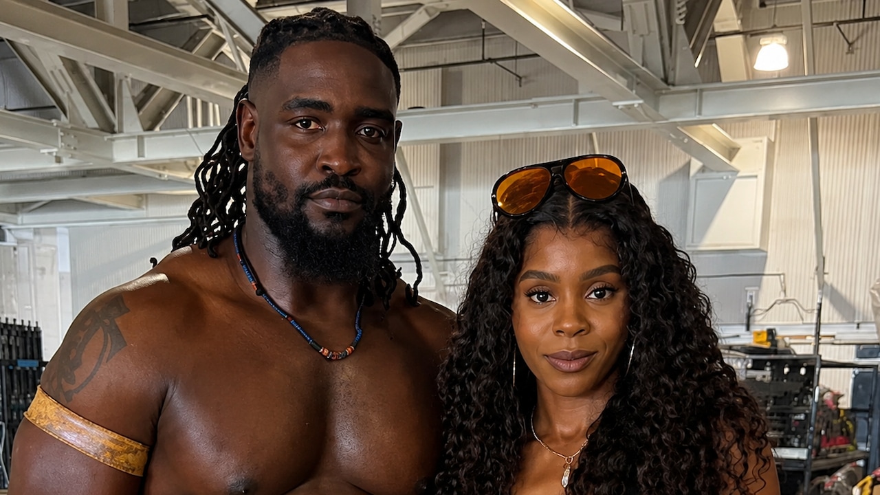 Oba Femi Posts New Photos With Girlfriend Ahead Of Night Of Champions Match Against Jey Uso