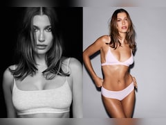 Hailey Bieber Turns Heads In Bold New SKIMS Lingerie
