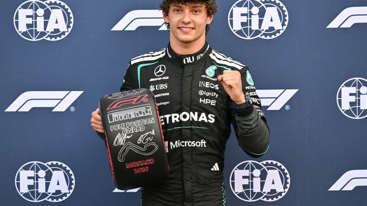 Teenager Kimi Antonelli Claims Monaco Pole For Mercedes After Magic Lap