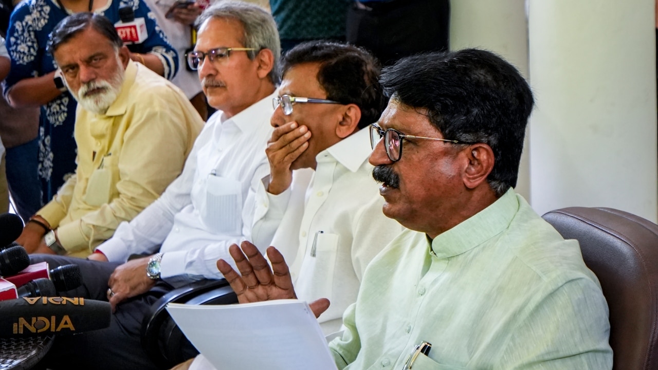 Shiv Sena (UBT), Sanjay Raut, Arvind Sawant Shiv Sena (UBT), Sanjay Raut, Arvind Sawant