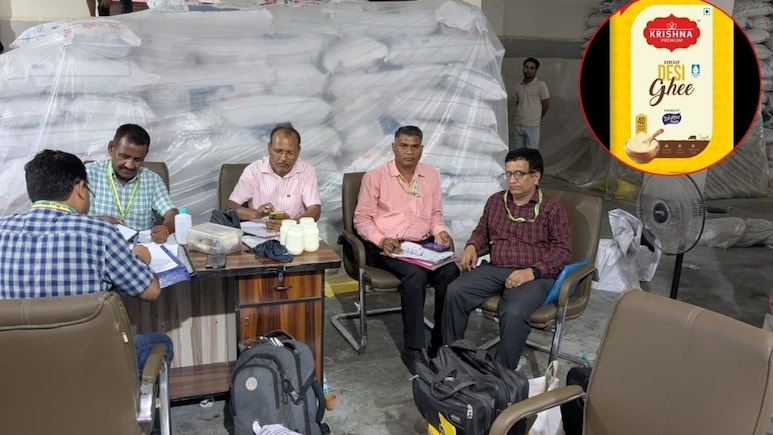 भोले बाबा मिल्क फूड्स पर FSDA का छापा, ₹9.44 करोड़ का 'कृष्णा' घी जब्त, जांच के लिए भेजे 13 सैंपल&nbsp;