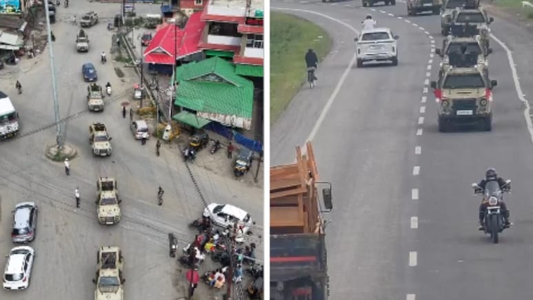Security Operations In Manipur Intensified Amid Protests Over Recent Deaths
