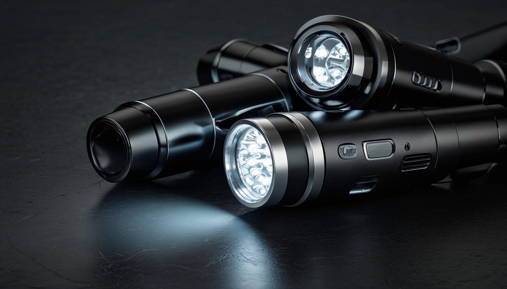 A dependable LED torch provides essential bright light and long backup during monsoon blackouts.