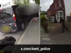Watch: UK Van Driver Gives Armed Cops Impromptu Lift To Catch Suspect