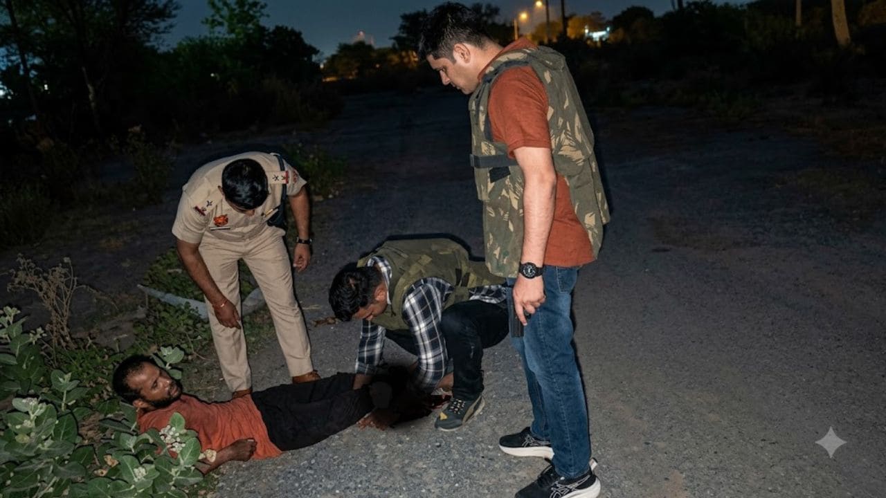 फरीदाबाद में मुठभेड़ के बाद हिस्ट्रीशीटर सोनू गिरफ्तार, पैर में गोली लगने से हुआ घायल