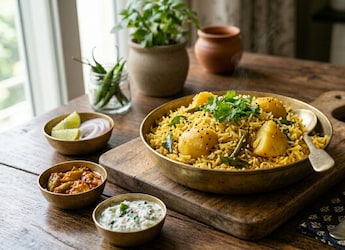 Make Homestyle Maharashtrian Batata Bhaat Without Any Fuss