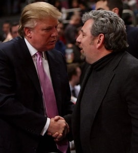 James Dolan Says Donald Trump Was Awake During NBA Finals, Calls Him A "Great Guy"
