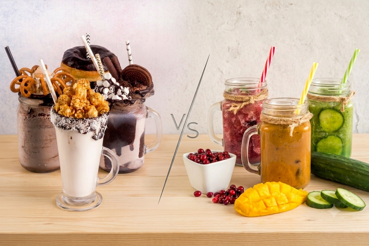 Shakes and smoothies can lead to a blood sugar spike that diabetics need to keep in mind