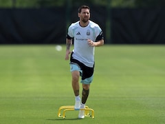 Messi Participates In Training Session Ahead Of Argentina's FIFA World Cup Opener