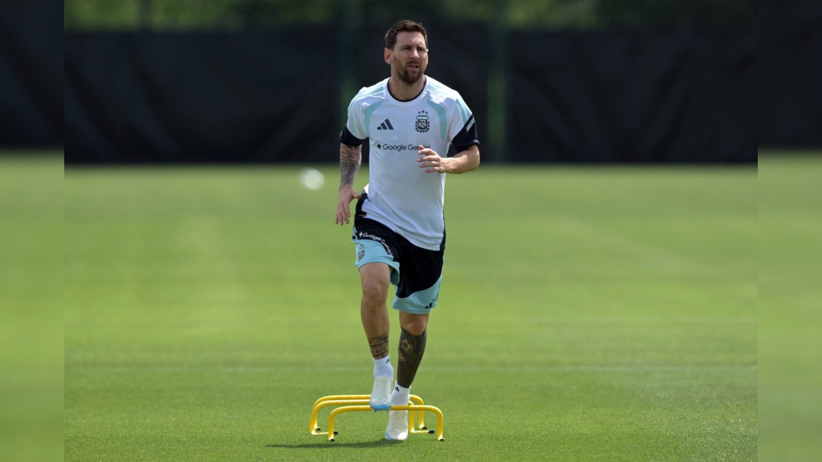 Lionel Messi Participates In Intense Training Session Ahead Of Argentinas FIFA World Cup Opener