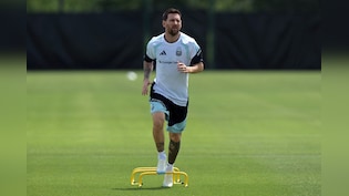 Lionel Messi Participates In Intense Training Session Ahead Of Argentina's FIFA World Cup Opener