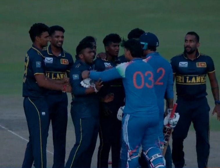 Sooryavanshi Pushes SL A Player After Super Over Loss. This Happens Next