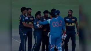 Video: Vaibhav Sooryavanshi Pushes SL A Player After Super Over Loss. This Happens Next