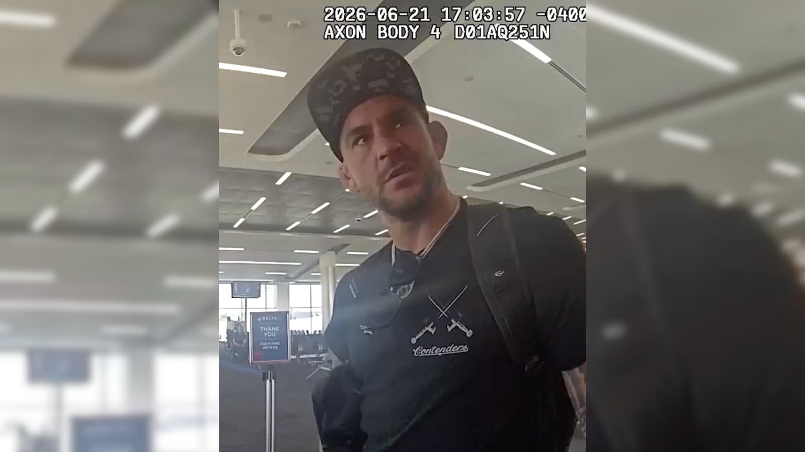 Video: Drunk Ex-UFC Star Says "F**k You" To Cop, Challenges Him To Fight