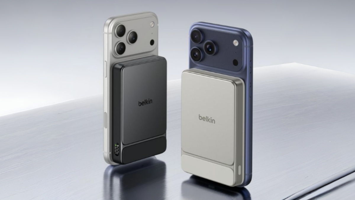फोन के पीछे चिपकने वाला Belkin 10000mAh पावर बैंक, एक साथ दो डिवाइस करेगा चार्ज!